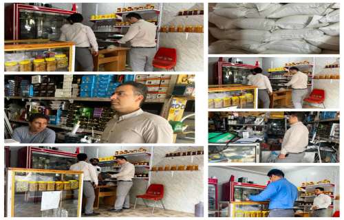 بازدید و بازرسی بیش از 100 واحد صنفی بخش ساردوییه در تعطیلات اخیر